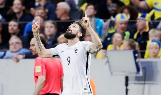 Оливье Жиру, Getty Images