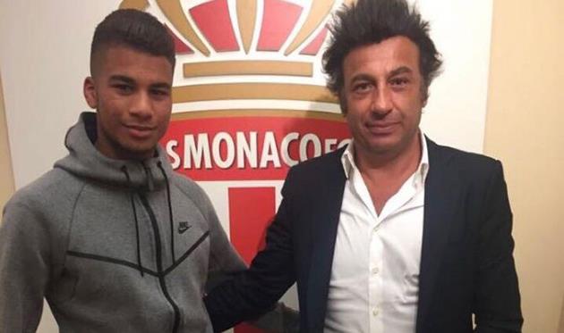 Андерсон Лопес (слева), фото фк монако