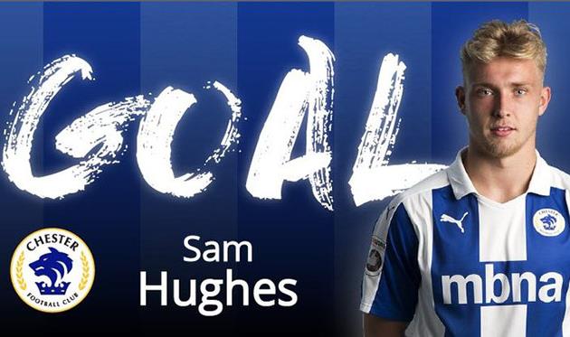 Сэм Хьюз, фото фк честер