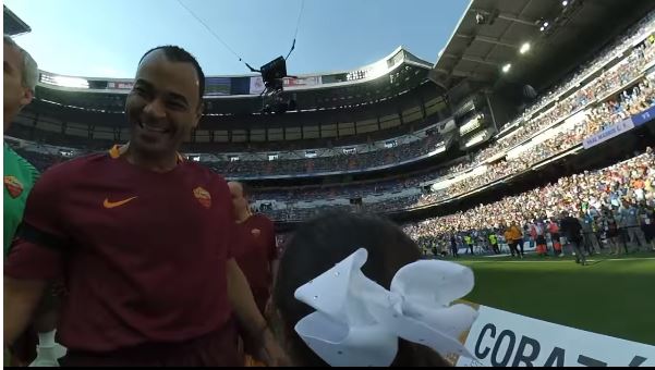 Матч звезд Реала и Ромы глазами Роберто Карлоса