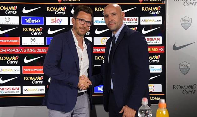 Эусебио Ди Франческо (слева), asroma.com