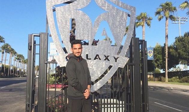 Гюндоган проводит тренировки с Гэлакси, instagram.com