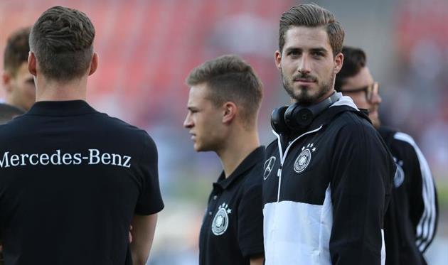 Кевин Трапп в рядах сборной Германии, getty images