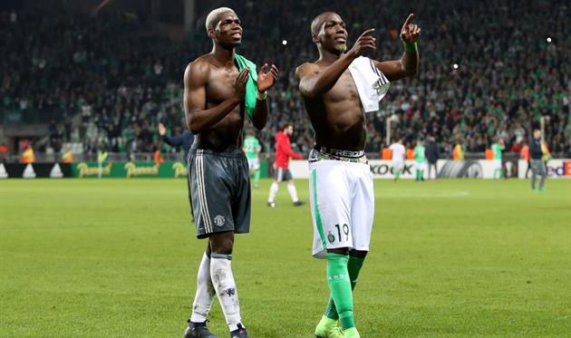 Флорентена Погба (справа) оценили на 102 миллиона евро дешевле, чем его младшего брата Поля, Getty Images