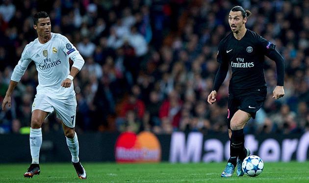 Криштиану Роналду и Златан Ибрагимович