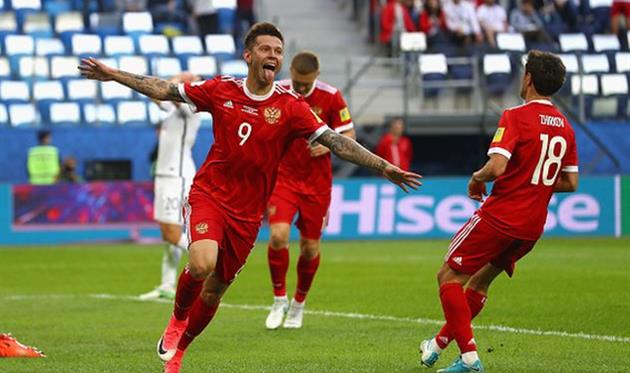 Федор Смолов забил один из мячей, Getty Images