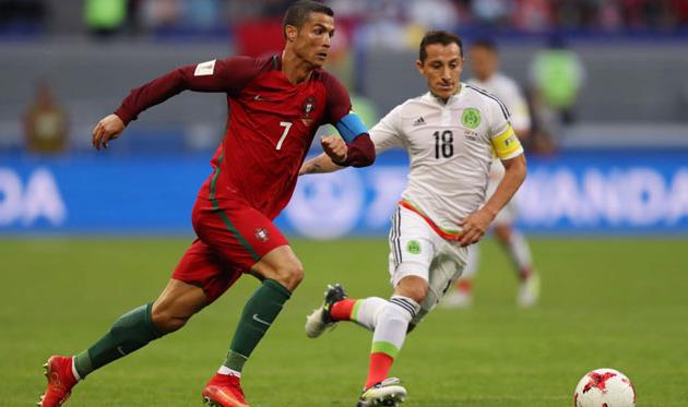 Криштиану Роналду против Андреса Гуардадо, Getty Images