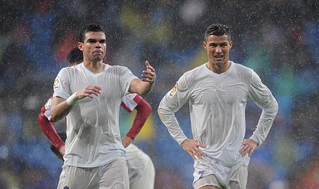 Пепе и Криштиану Роналду, Getty Images