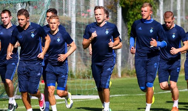 Первая тренировка Динамо после отпуска, fcdynamo.kiev.ua
