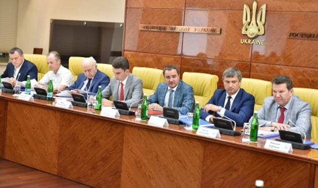 Заседание Исполнительного комитета ФФУ, ffu.org.ua