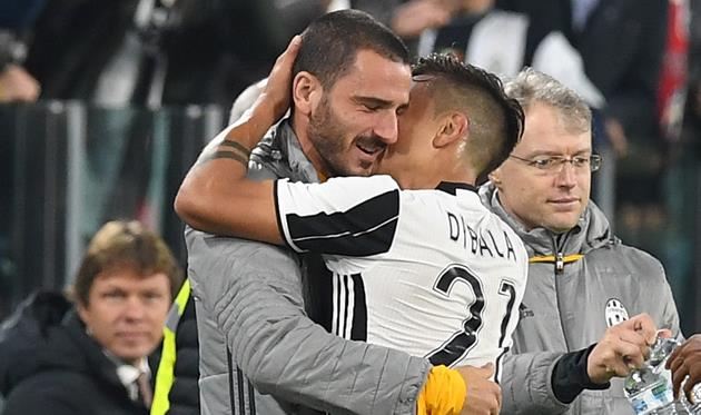 Леонардо Бонуччи и Пауло Дибала, Getty Images