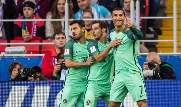 Криштиану Роналду - автор победного гола, twitter.com/fifaworldcup_ru