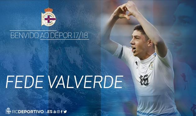 Федерико Вальверде, ФК Депортиво