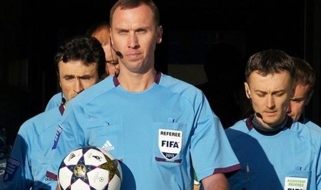 Александр Дердо рассудит матч Динамо Мн - Рунавик