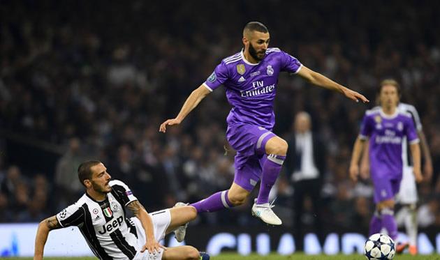 Карим Бензема против Леонардо Бонуччи, Getty Images