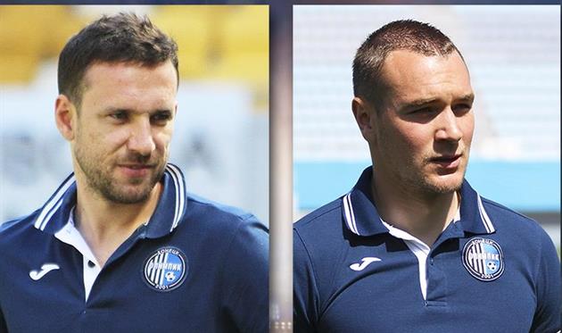 Богданов (слева) и Олейник