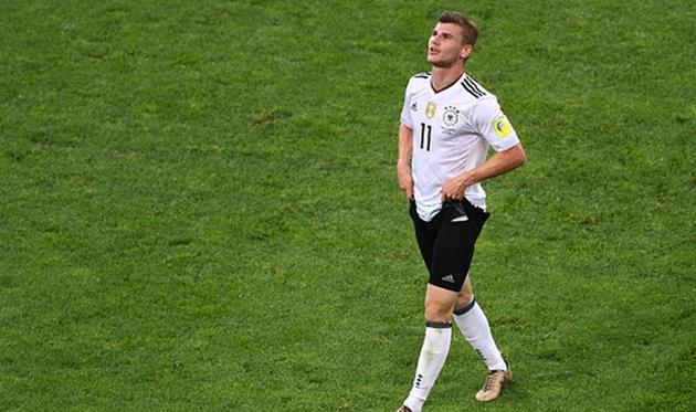 тимо вернер отметился дублем, getty images