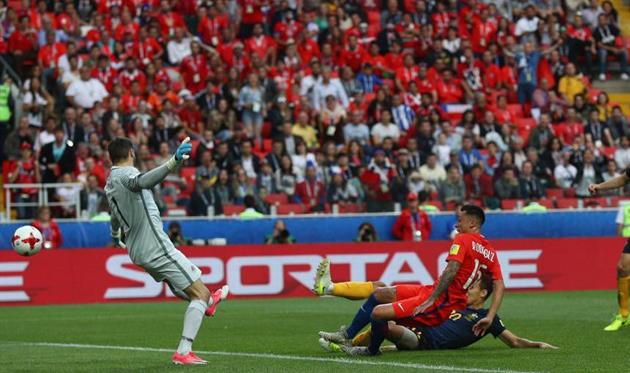 Чили - Австралия 1:1. Getty Images