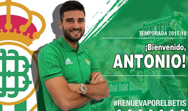 Антонио Барраган, twitter.com/RealBetis