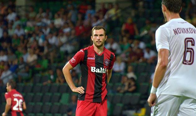 Сергей Загинайлов - герой ответного матча молдавской Зари против Сараево, фото пресс-службы Зари Б