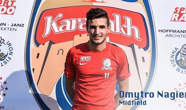 Нагиев - игрок австрийского Карабаха, facebook.com/karabakh.vienna