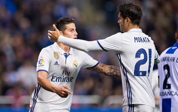 Хамес и Мората могут отправиться в Лондон, Getty Images