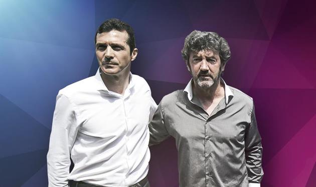 Гильермо Амор и Хосе Мари Бакеро, fcbarcelona.com