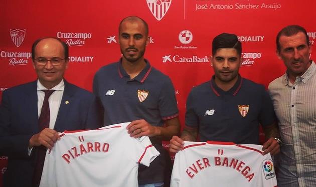 Гидо Писарро и Эвер Банега, instagram.com/squawkafootball