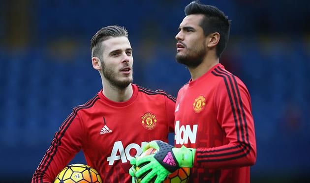 Давид Де Хеа и Серхио Ромеро, Getty Images