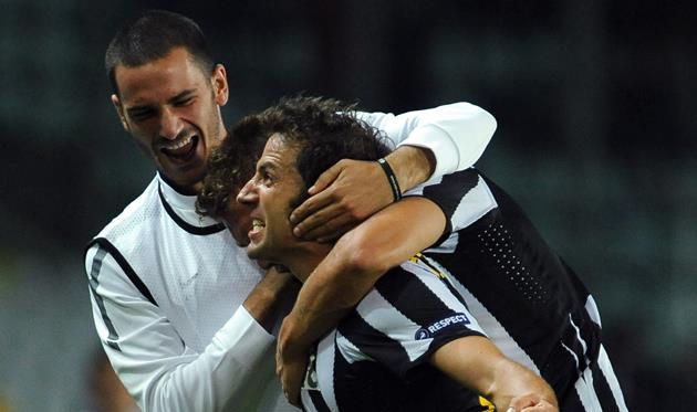 Леонардо Бонуччи и Алессандро Дель Пьеро, Getty Images