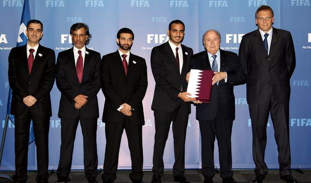 Тот самый день, когда Катар получил право проведения ЧМ, getty images