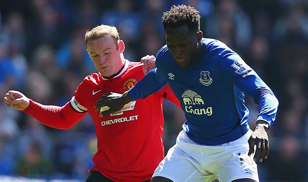 Уэйн Руни и Ромелу Лукаку, getty images