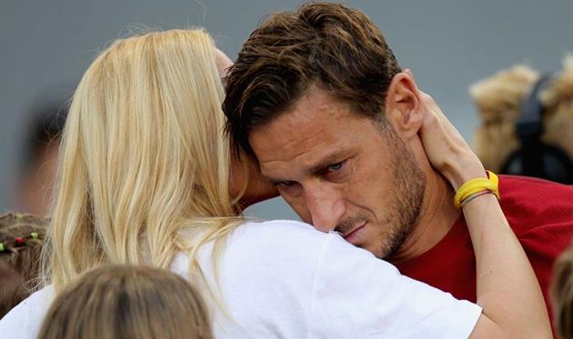 Франческо Тотти и Илари Блази, Getty Images