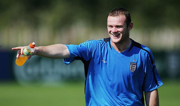 Уэйн Руни в начале карьеры в МЮ, getty images