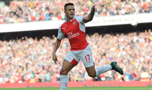 Алексис Санчес, arsenal.com