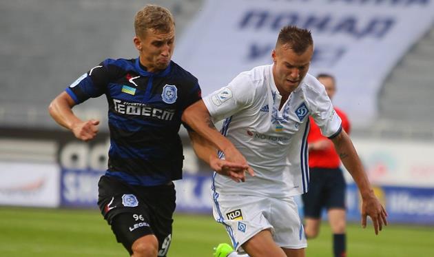 Андрей Ярмоленко в матче против Черноморца, fcdynamo.kiev.ua