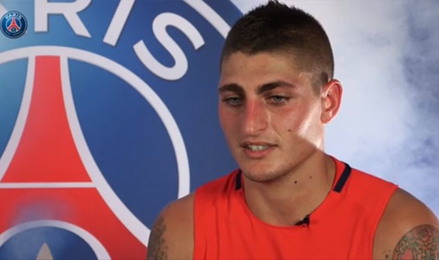 Марко Верратти, psg.fr