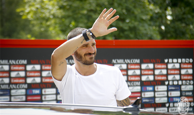 Бонуччи теперь официально игрок Милана, acmilan.com