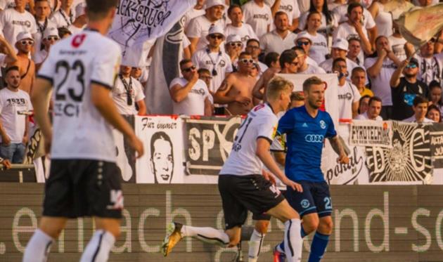 Альтах разгромил Динамо, twitter.com/scraltach