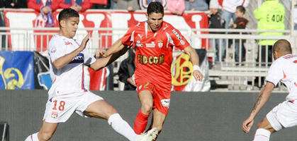 Монако - Лион, фото asm-fc.com