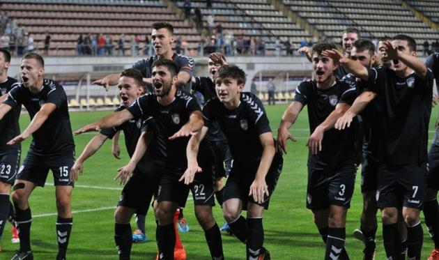 Сталь после победы над Зарей, фото pfcstal.com