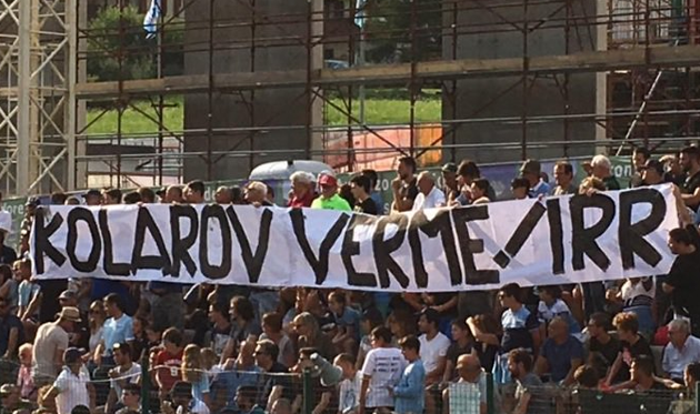 Фанаты Лацио недовольны переходом Коларова в Рому