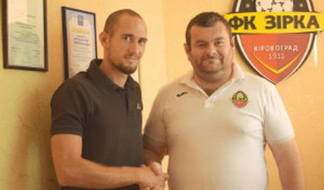 Марк Кастельс Ортега (слева), фк зирка