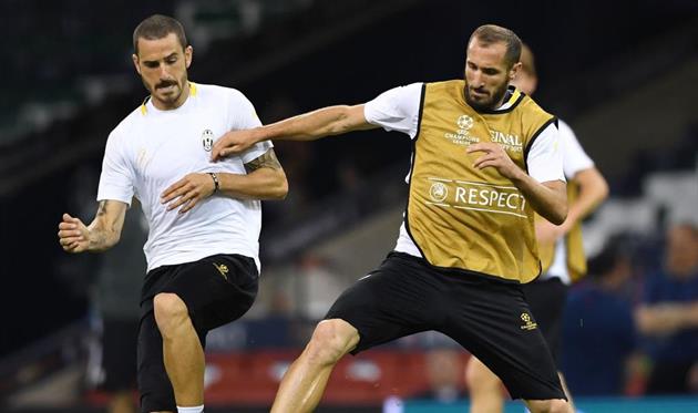 Джорджо Кьеллини и Леонардо Бонуччи, Getty Images