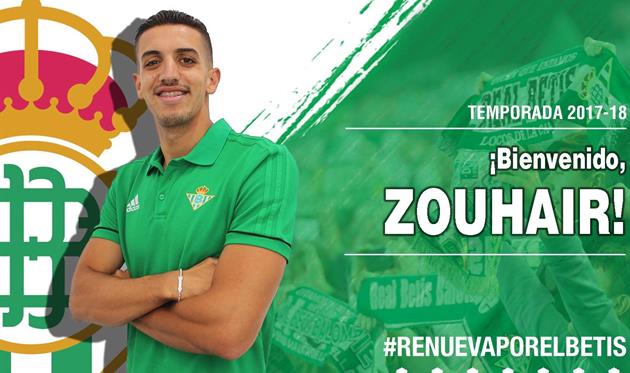 Зухаир Феддал, twitter.com/RealBetis