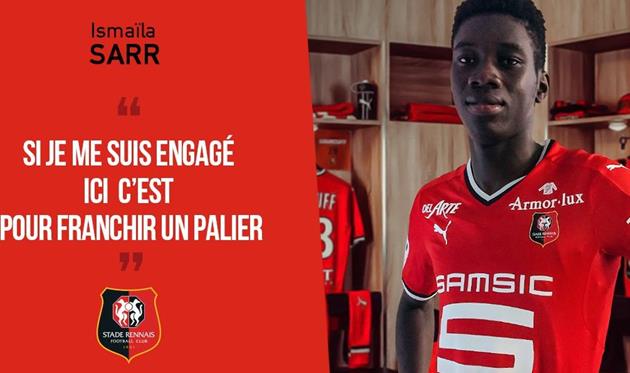 Исмаила Сарр, twitter.com/staderennais