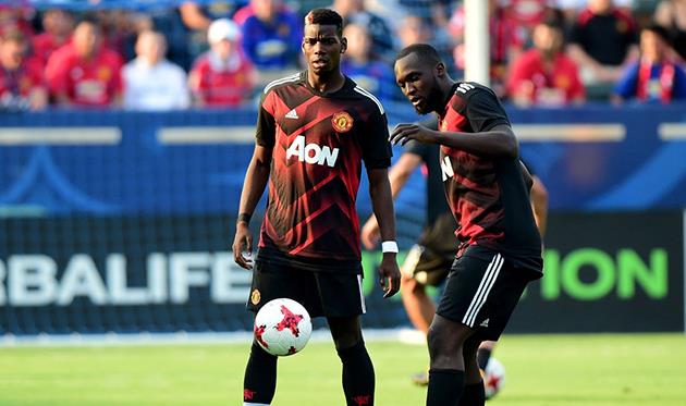 Поль Погба и Ромелу Лукаку, getty images