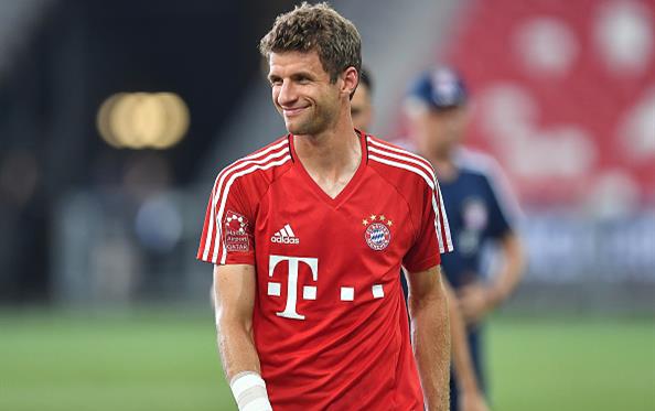 Мюллер в хорошем расположении духа, Getty Images