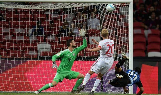 Эдер забивает первый гол, twitter.com/inter