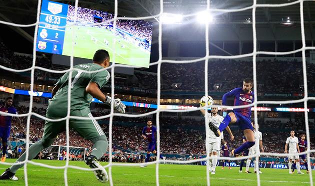 Пике забивает победный, getty images